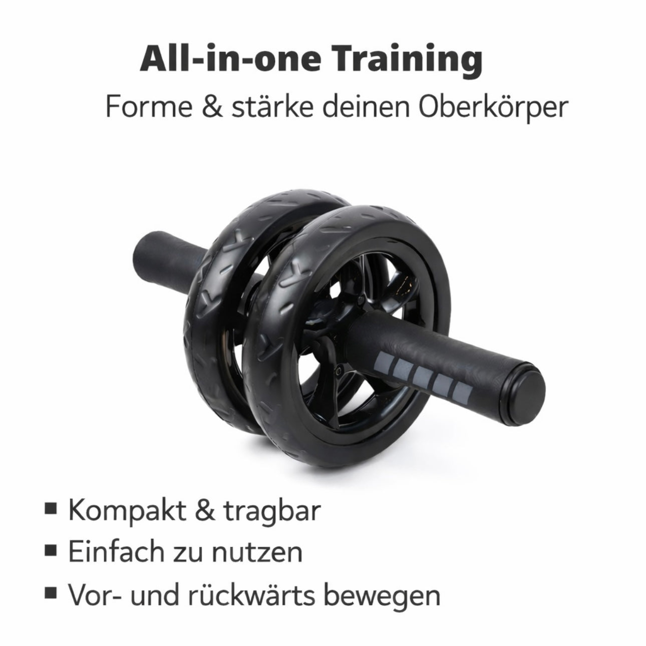 Bauchtrainer Ab Wheel - Stärkerer Core & sichtbare Ergebnisse zuhause