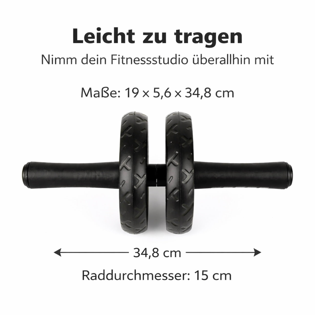 Bauchtrainer Ab Wheel - Stärkerer Core & sichtbare Ergebnisse zuhause